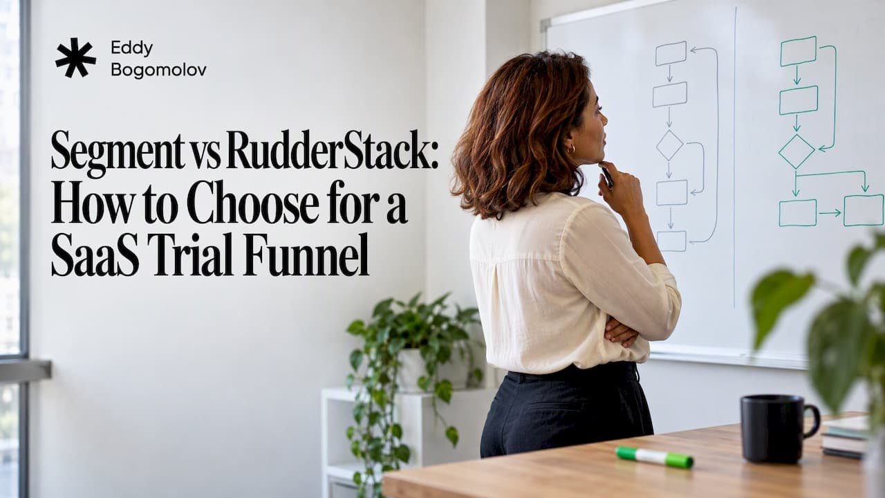Segment vs RudderStack: How to Choose for a SaaS Trial Funnel