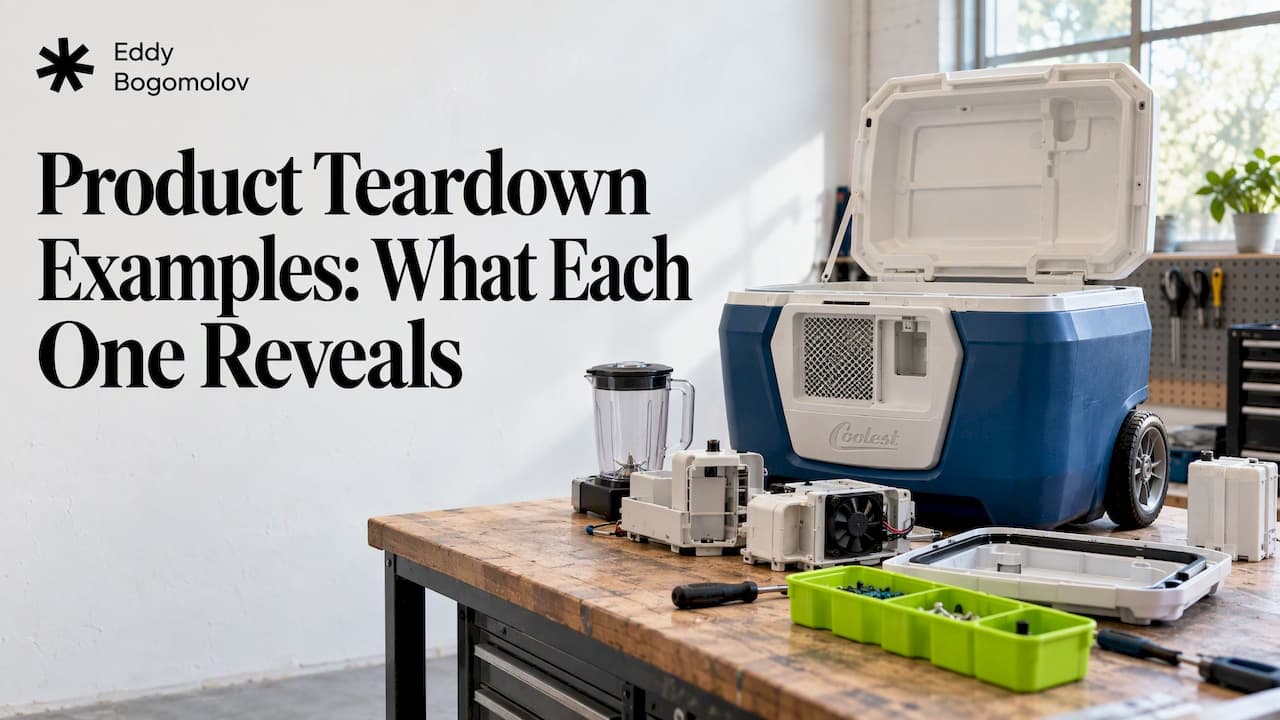 Product Teardown Examples: What Each One Reveals